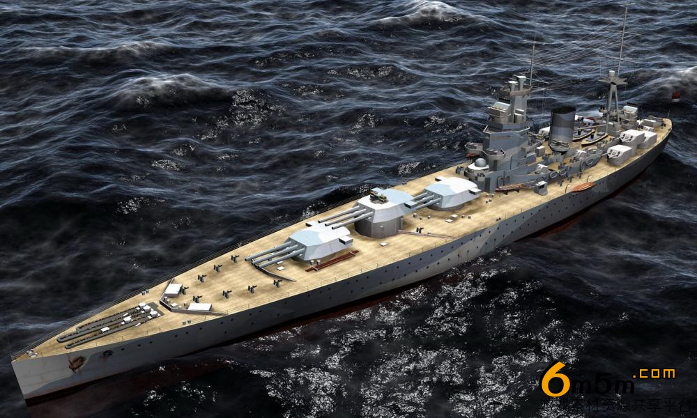 可克达拉纳尔逊军舰模型